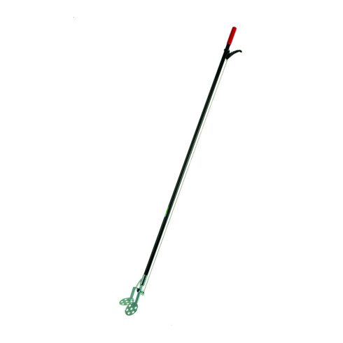FREUND Teichzange 67671 m. 2 Greiftellern 60 mm ø Gesamtlänge 128 cm