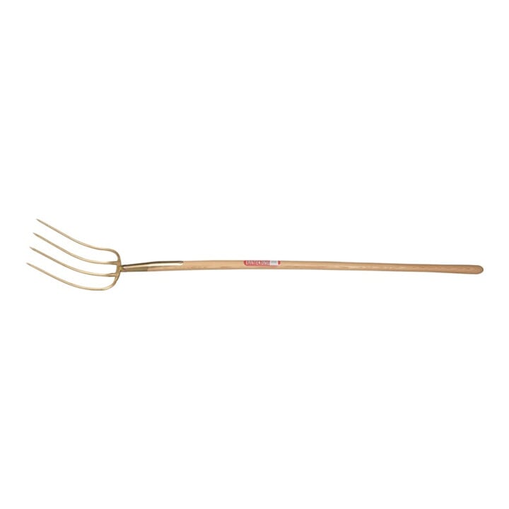 Freund Victoria Dunggabel Erntekönig Zinken-L.310mm 4 Zinken norddeutsch geschmiedet,m.Stiel