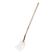 Freund Victoria Fourche à fumier Erntekönig dents L.310mm 4 dents forgée sud-allemande, avec manche-1