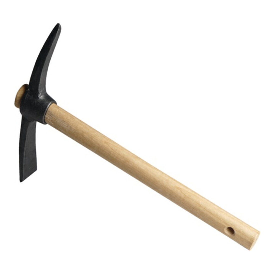 Freund Victoria Piqueur large + pointe forgé, avec manche court 40 cm avec trou de suspension