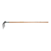 Freund Victoria Sarcleuse à pommes de terre dents L. 190 mm, 4 dents forgées, avec manche G. 1200 g