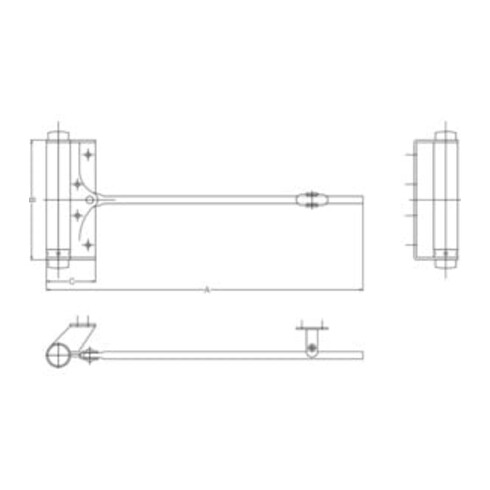 Fridavo Feder-Türschließer 15 f. leichte Haustüren Gr. 3 50kg verz.