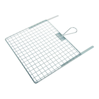 FRIESS-TECHNO-PROFI Abstreifgitter Metall 26 x 30 cm verzinkt Doppelhaken
