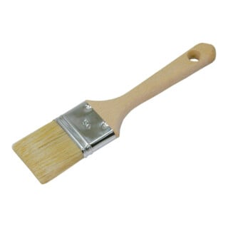 FRIESS-TECHNO-PROFI Flachpinsel 6 100mm helle Chinaborste Holzstiel natur
