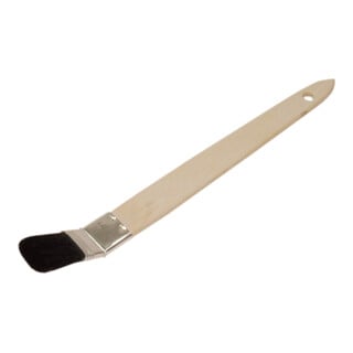 FRIESS-TECHNO-PROFI Plattpinsel gebogen 20mm schwarze Chinaborste