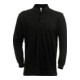Fristads Acode Poloshirt Langarm 1722 PIQ Größe XS Schwarz-1