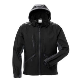 Fristads Acode Softshell-Jacke 1414 SHI Größe M Schwarz/Grau