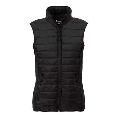 Fristads Acode Steppweste Damen 1516 SCQ Größe XL Schwarz