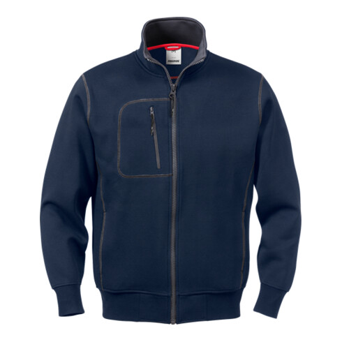Fristads Acode Sweatjacke 1747 DF Größe L Nachtblau