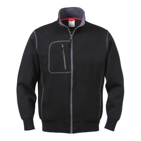 Fristads Acode Sweatjacke 1747 DF Größe L Schwarz