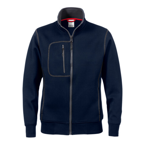 Fristads Acode Sweatjacke Damen 1748 DF Größe 2XL Nachtblau