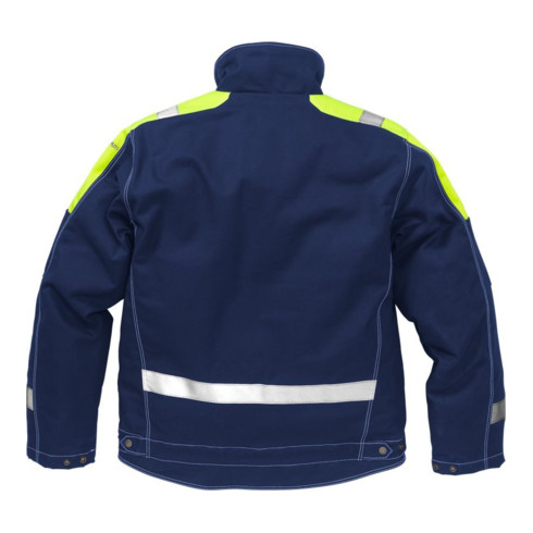 Fristads Baumwoll-Winterjacke 447 FASI Blau (Herren)