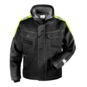 Fristads Baumwoll-Winterjacke 447 FASI Schwarz (Herren)-1
