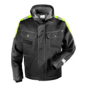 Fristads Baumwoll-Winterjacke 447 FASI Schwarz (Herren)-1