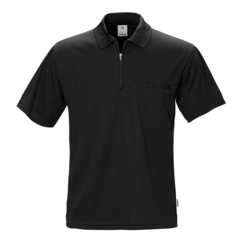Fristads Coolmax Poloshirt 718 PF Schwarz (Herren)