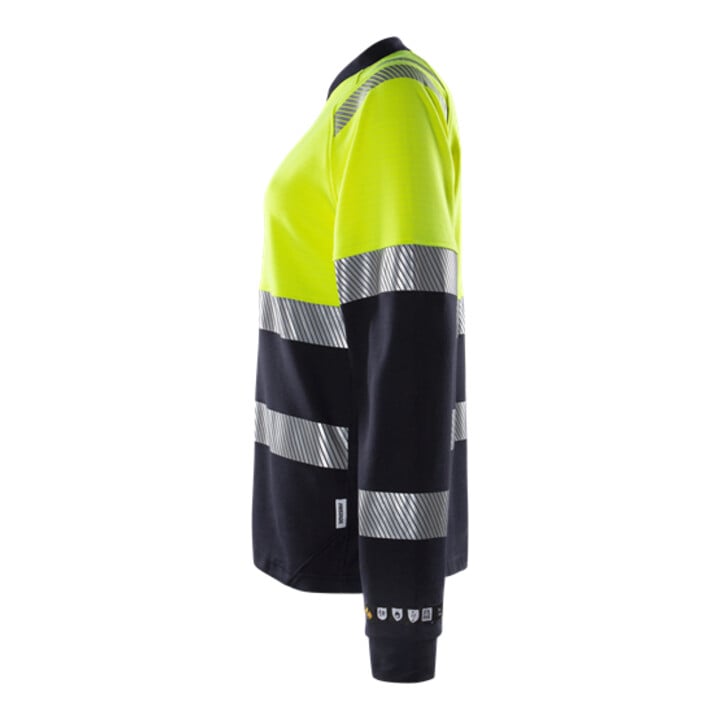 Fristads Damen Flamestat High Vis T-Shirt, La. Kl. 1 7108 TFL