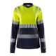 Fristads Damen Flamestat High Vis T-Shirt, La. Kl. 1 7108 TFL Größe 4XL Warnschutz-Gelb/Marine-1