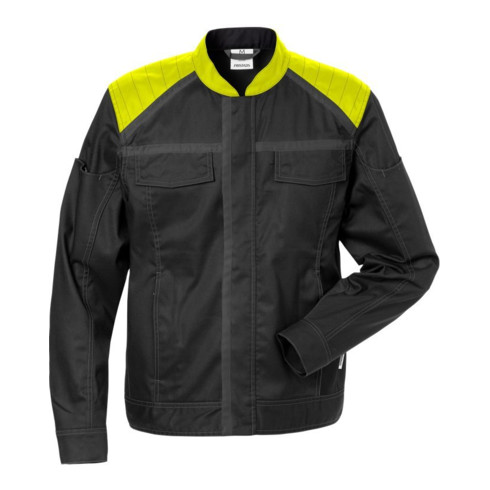Fristads Damenjacke 4556 STFP Schwarz Schwarz/Gelb (Damen)