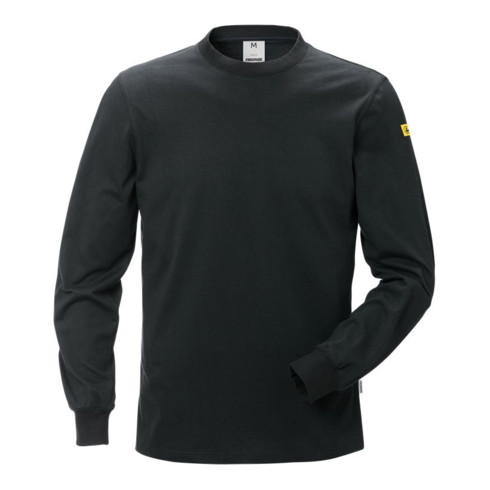 Fristads ESD T-Shirt Langarm 7082 XTM Schwarz (Herren)