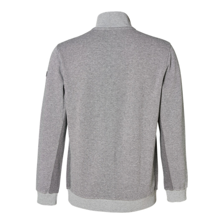 Fristads Evolve Sweatjacke, Double Face Größe M Grau/Dunkelgrau