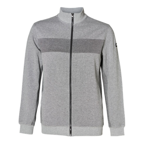 Fristads Evolve Sweatjacke, Double Face Größe XS Grau/Dunkelgrau