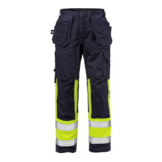 Fristads Flame High Vis Handwerkerhose Kl. 1 2586 FLAM (Herren)