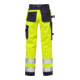 Fristads Flame High Vis Handwerkerhosen Damen Kl. 2 2589 FLAM Größe 34 Warnschutz-Gelb/Marine-2