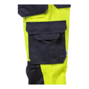 Fristads Flame High Vis Handwerkerhosen Damen Kl. 2 2589 FLAM Größe 36 Warnschutz-Gelb/Marine-5