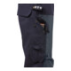 Fristads Flame High Vis Hose Damen Kl. 1 2591 FLAM Größe 34 Warnschutz-Gelb/Marine-5
