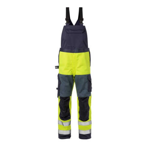Fristads Flame High Vis Latzhose Kl. 2 1585 FLAM (Herren)