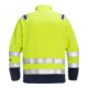 Fristads Flamestat High Vis Fleecejacke Kl. 3 4063 ATF Größe 4XL Warnschutz-Gelb/Marine