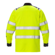 Fristads Flamestat High Vis Hemd Kl. 3 7050 ATS Größe 4XL Warnschutz-Gelb/Marine-3