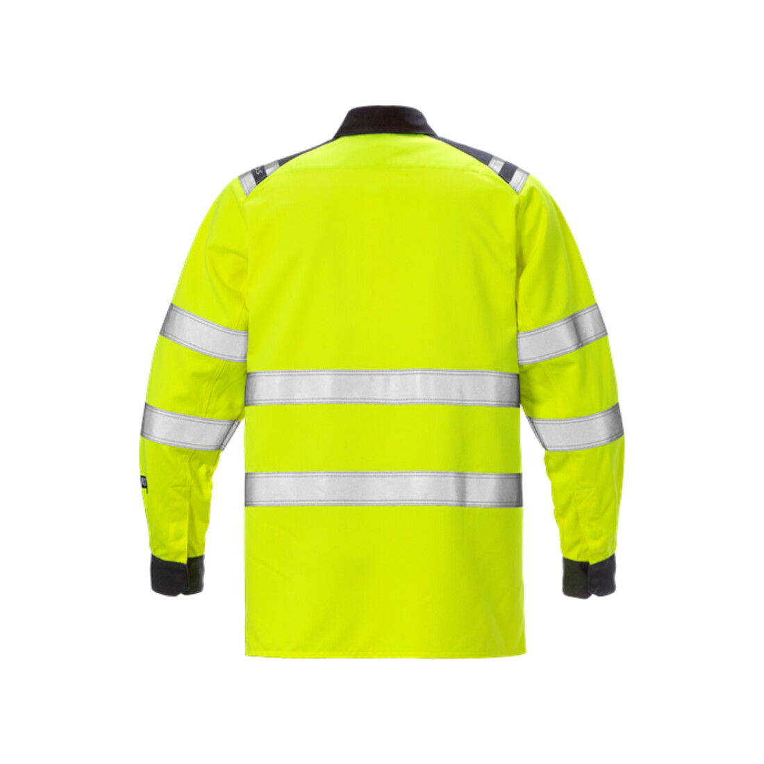 Fristads Flamestat High Vis Hemd Kl. 3 7050 ATS Größe 4XL Warnschutz-Gelb/Marine
