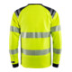 Fristads Flamestat High Vis Langarm-T-Shirt Kl. 3 7359 TFL Größe L Warnschutz-Gelb/Marine-3