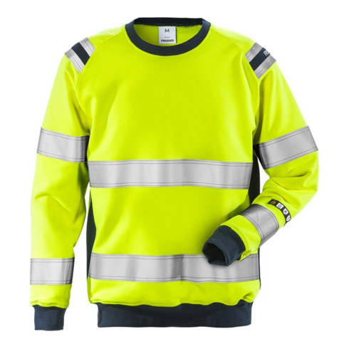 Fristads Flamestat High Vis Sweatshirt Kl. 3 7076 SFLH (Herren)