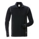 Fristads Flamestat Zipper-T-Shirt Langarm 7029 MOF Schwarz (Herren)-1