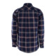 Fristads Flanellhemd Langarm 7421 MSF Dunkelblau (Herren)