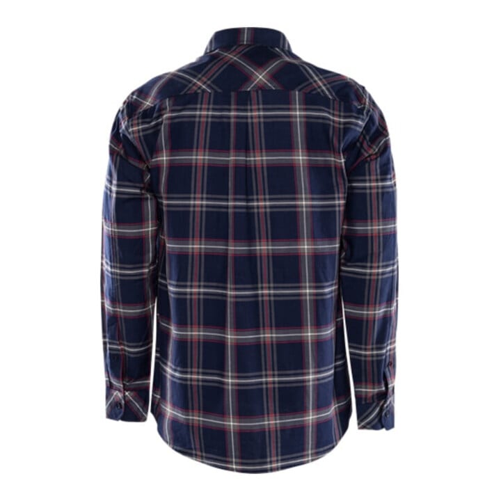 Fristads Flanellhemd Langarm 7421 MSF Dunkelblau (Herren)