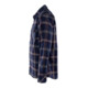 Fristads Flanellhemd Langarm 7421 MSF Dunkelblau (Herren)