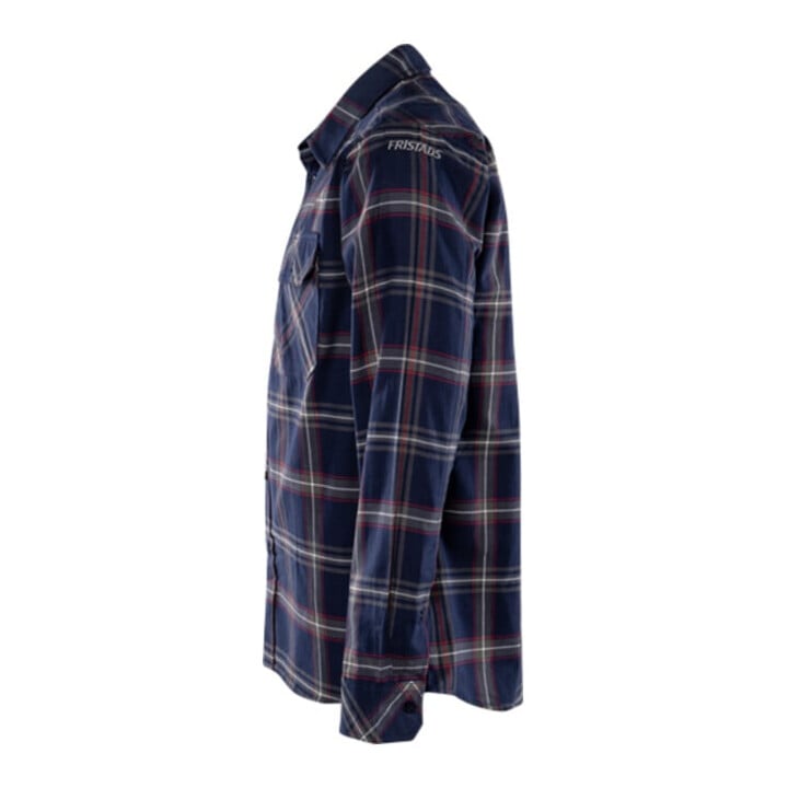 Fristads Flanellhemd Langarm 7421 MSF Dunkelblau (Herren)