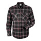 Fristads Flanellhemd Langarm 7421 MSF Schwarz (Herren)-1