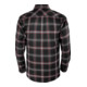 Fristads Flanellhemd Langarm 7421 MSF Schwarz (Herren)-3