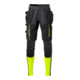 Fristads Friwear Handwerkerleggings 2570 STR Schwarz/Gelb (Herren)-1