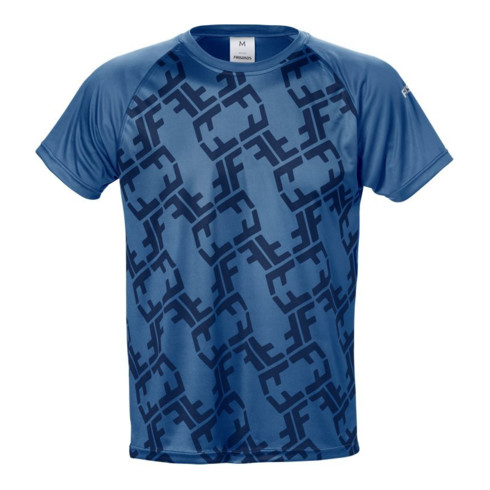 Fristads Friwear T-Shirt 7456 LKN Blau (Herren)
