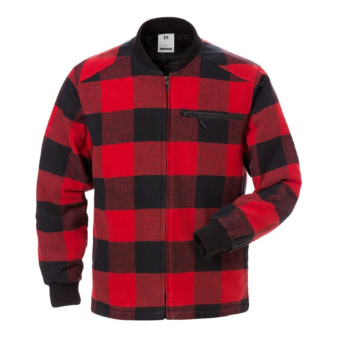 Fristads Gestepptes Flanellhemd Langarm 7096 SWP Rot (Herren)