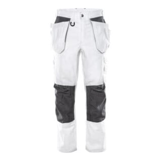 Fristads Handwerker Baumwoll-Hose 258 BM Weiß (Herren)