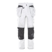 Fristads Handwerker Baumwoll-Hose 258 BM Weiß (Herren)