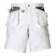 Fristads Handwerker Baumwoll-Shorts 257 BM Weiß (Herren)-1