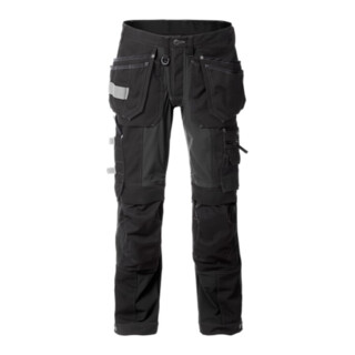 Fristads Handwerker Stretch-Hose 2530 CYD Schwarz (Herren)