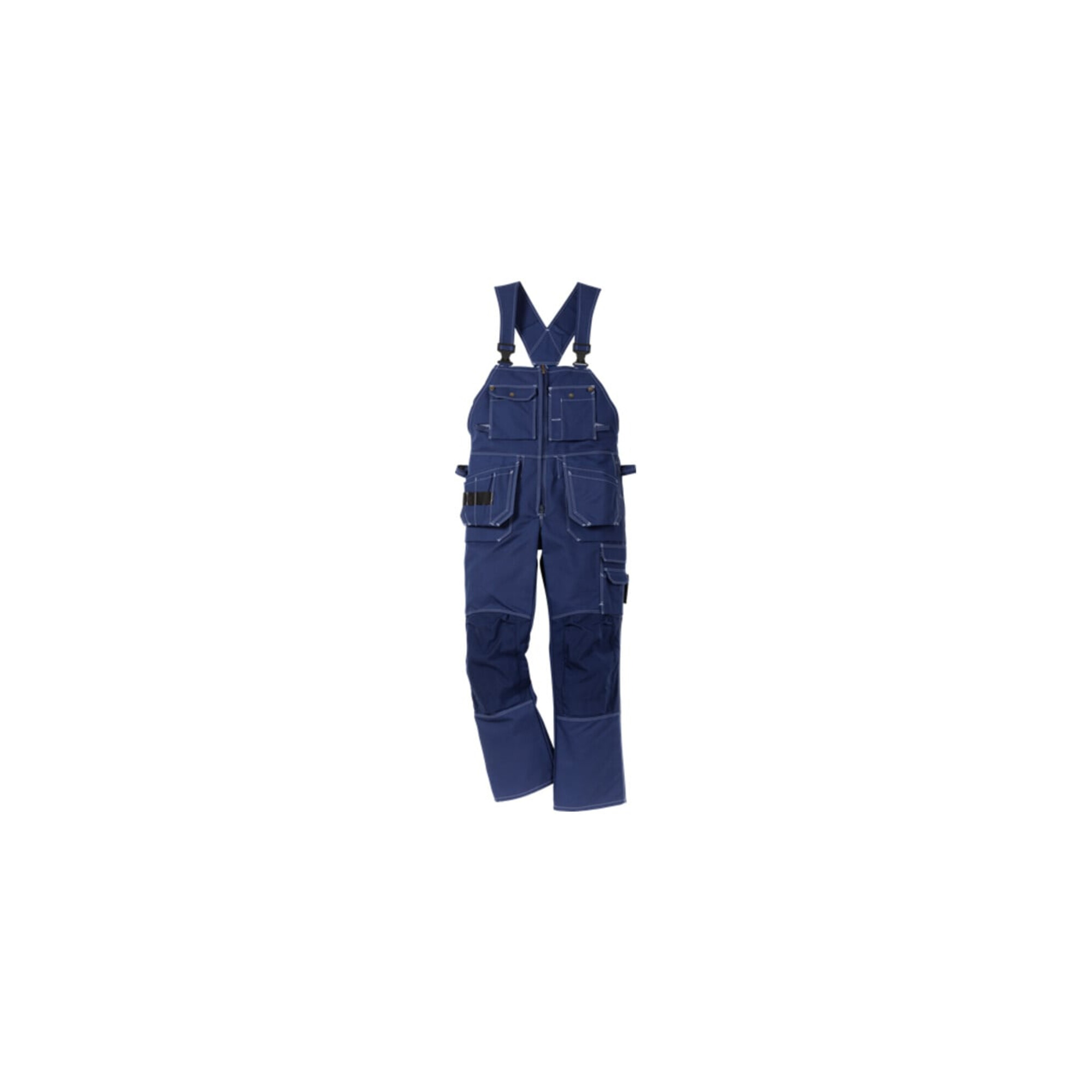 Fristads 51 FAS Handwerkerlatzhose Größe C46 Blau, für Handwerkerbekleidung mit Handwerkerlatzhose aus Baumwolle und Polyester, 100310-541-C46